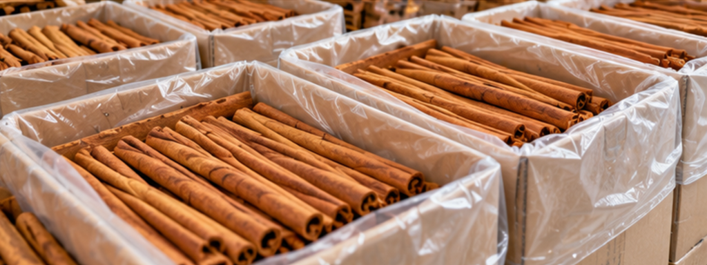 Vietnam cassia cinnamon bulk export packaging