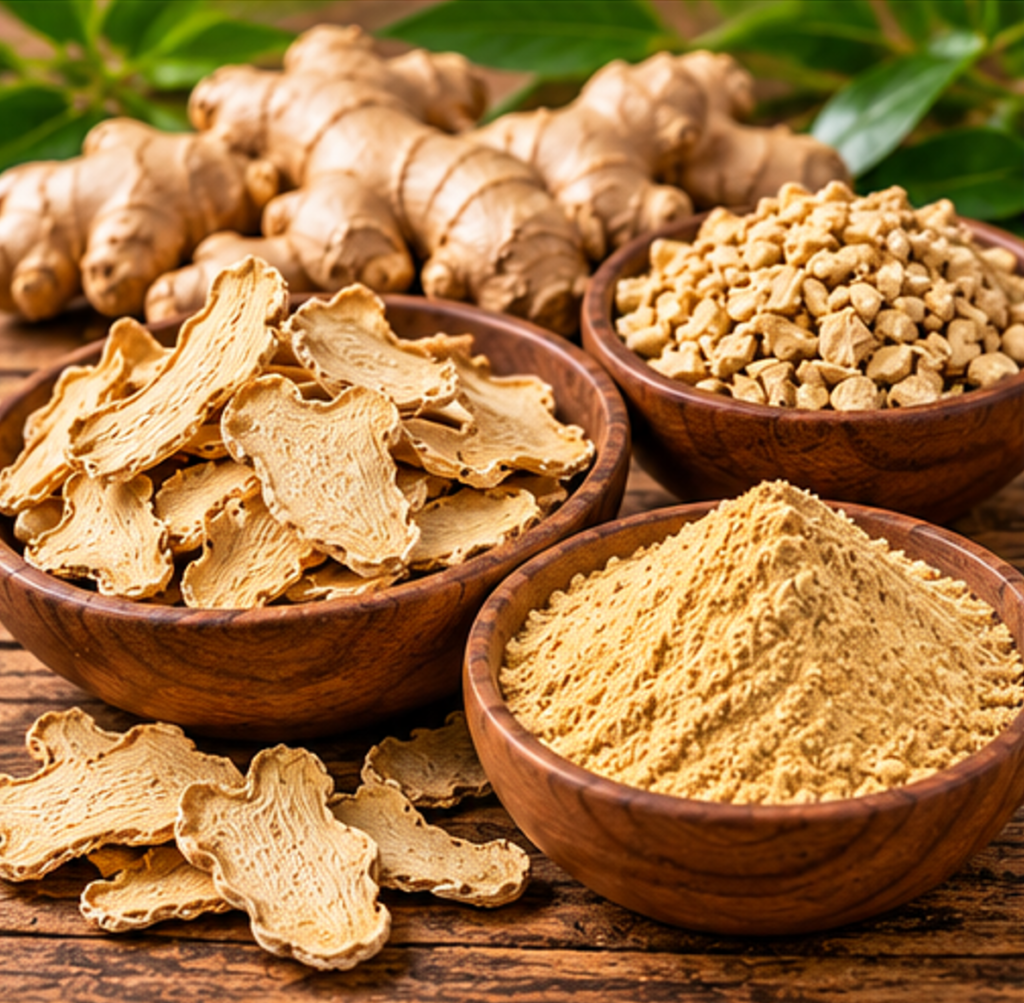 Vietnam dried ginger whole slices and powder grades