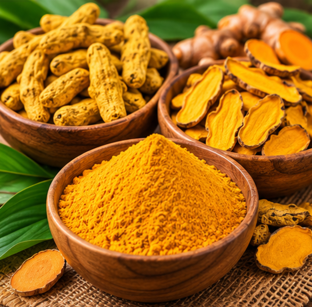 Vietnam turmeric whole dried slices and powder grades