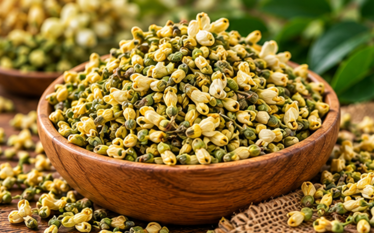 Vietnam Hoa Hoe dried Sophora japonica flower buds for bulk export