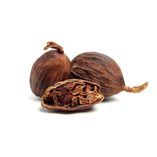 Vietnamese black cardamom pods for spice blending